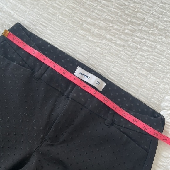Old Navy polka dot pants Black Color Size 8 - Picture 3 of 10